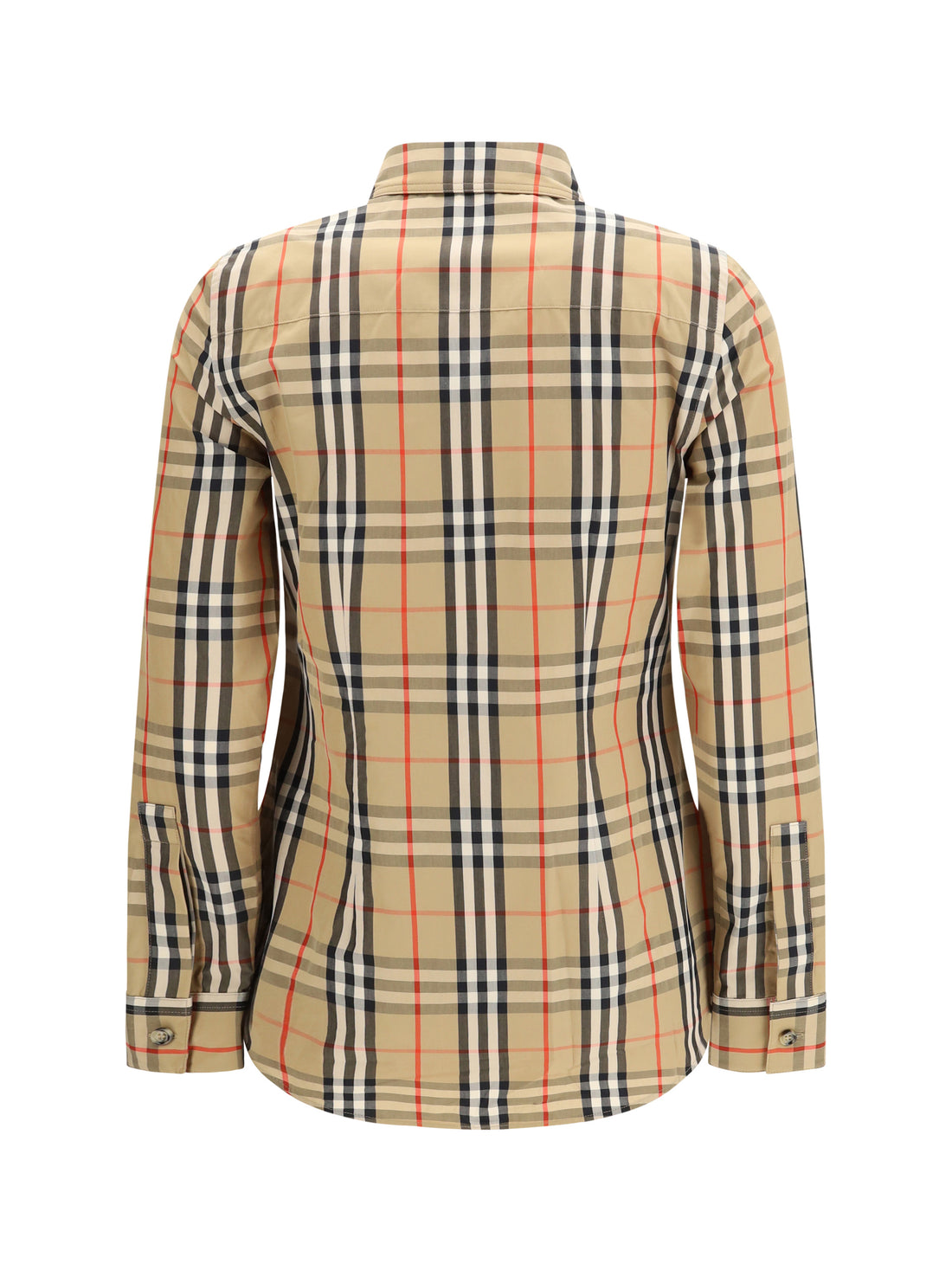 BURBERRY 4 stretch cotton check shirt