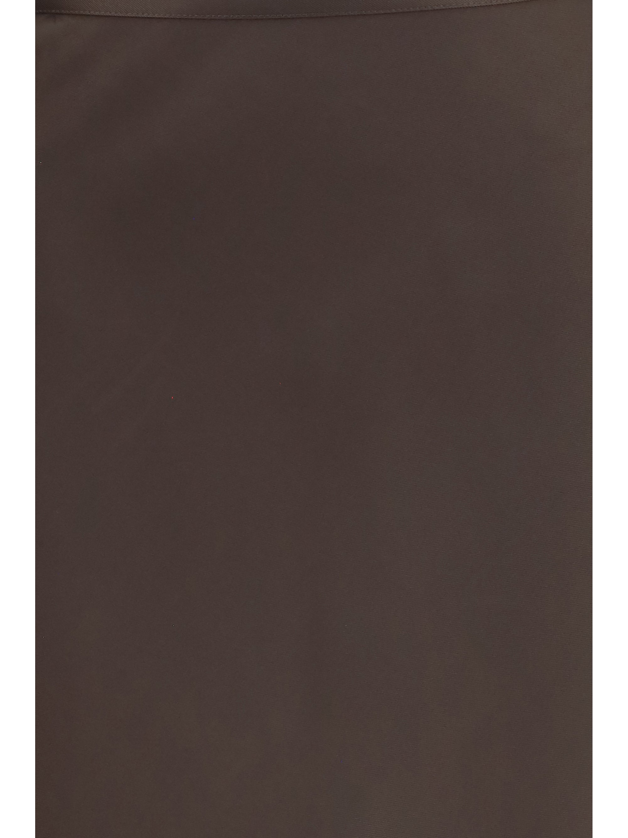 silk twill a-line maxi skirt