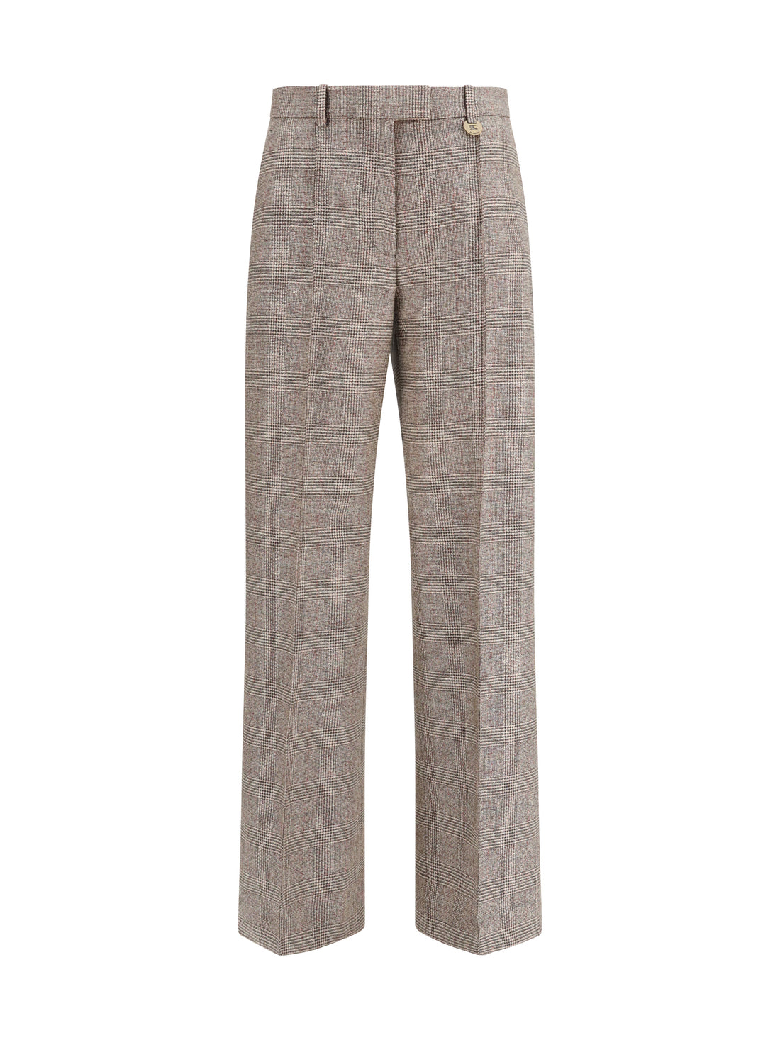 BURBERRY 6 tailored linen and wool-blend pants