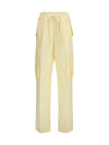 silk cargo pants