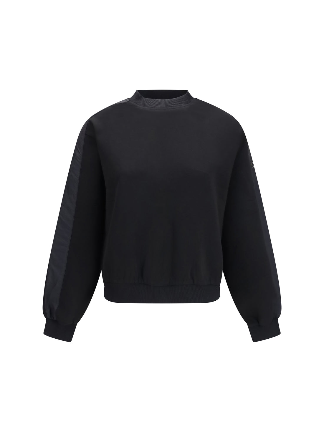 MOOSE KNUCKLES L mix media crewneck sweater 