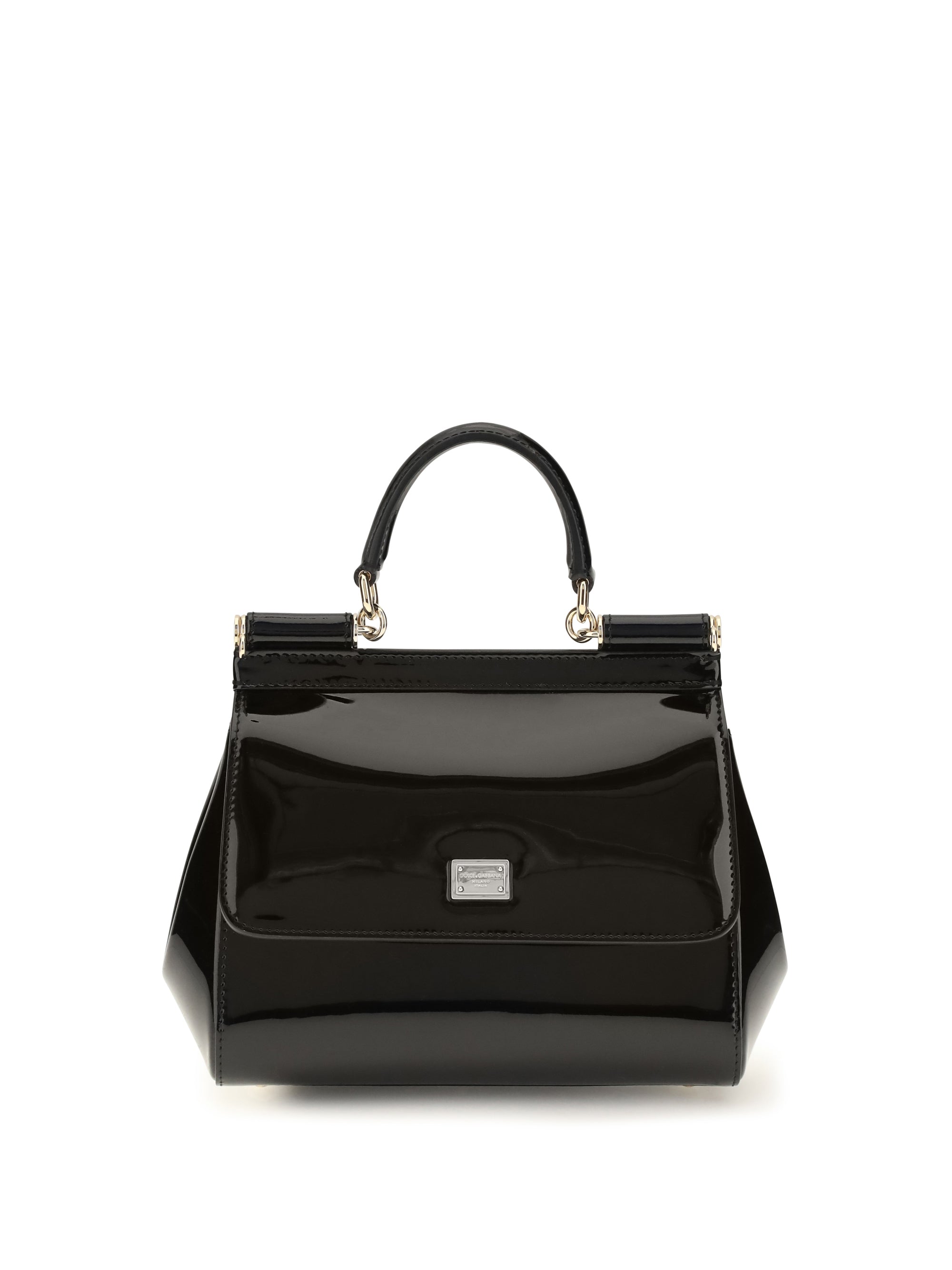 small sicily patent leather handbag
