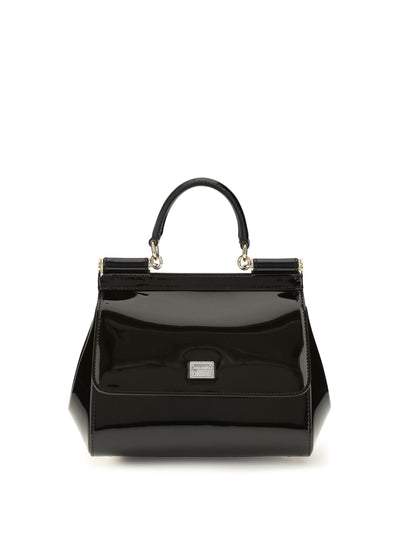 small sicily patent leather handbag