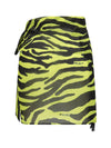 short printed muslin pareo