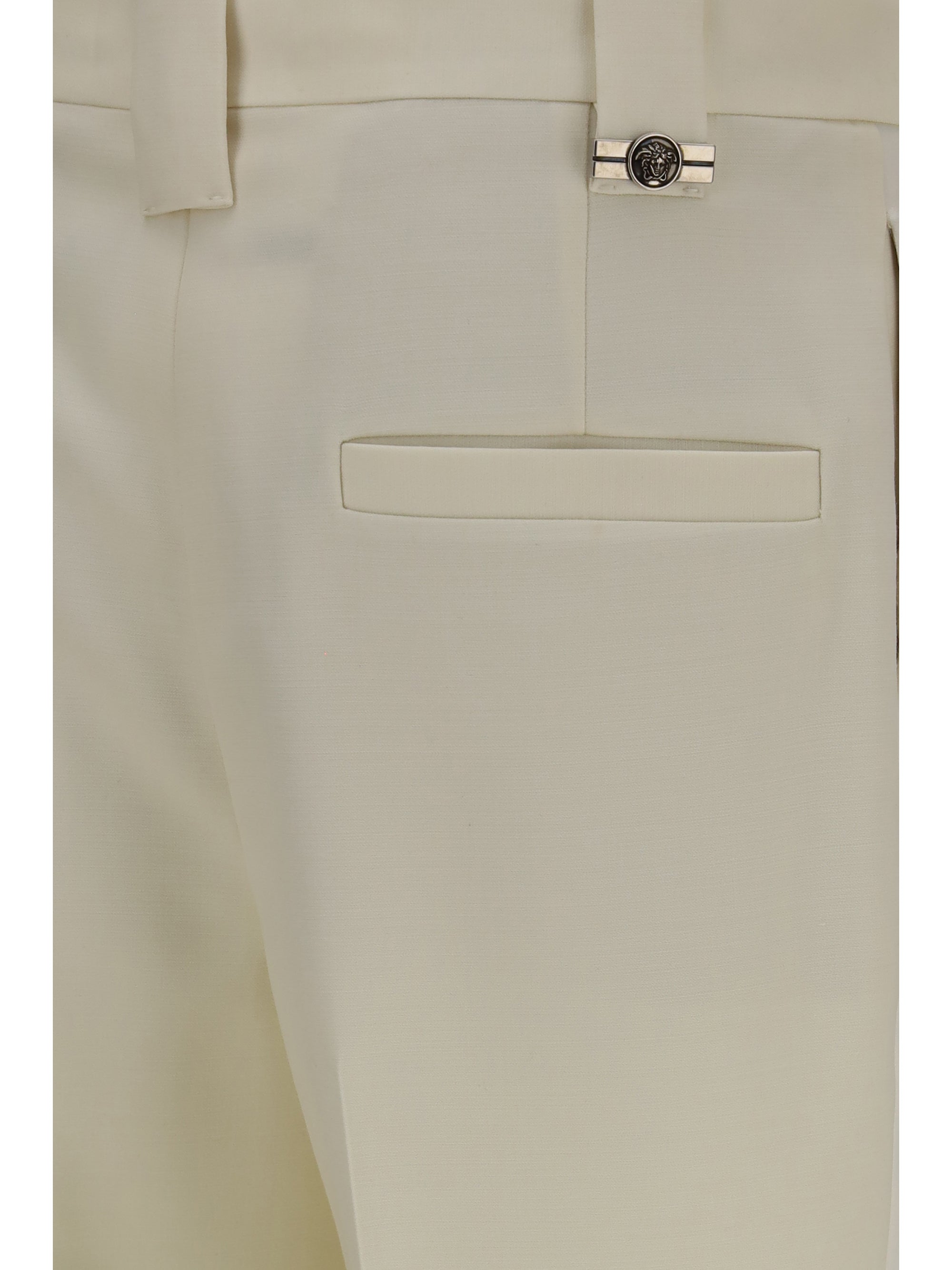 stretch wool pants