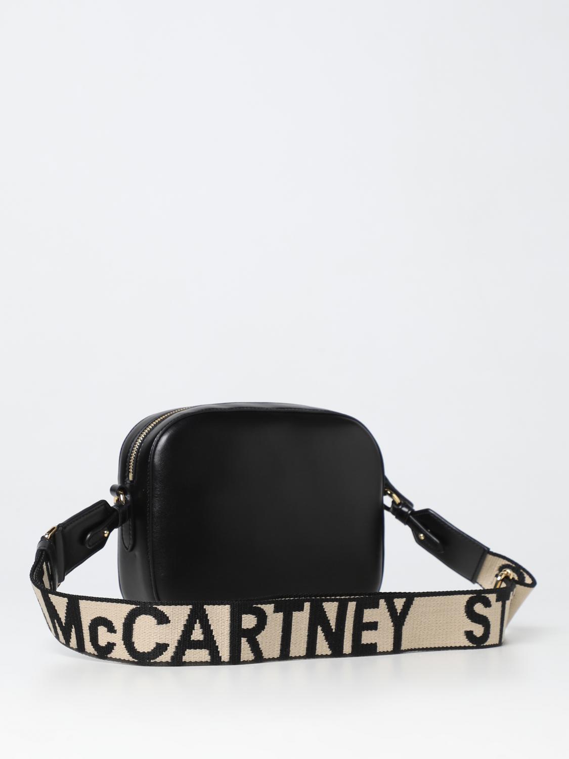 camera bag in faux nappa leather