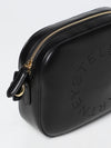 camera bag in faux nappa leather