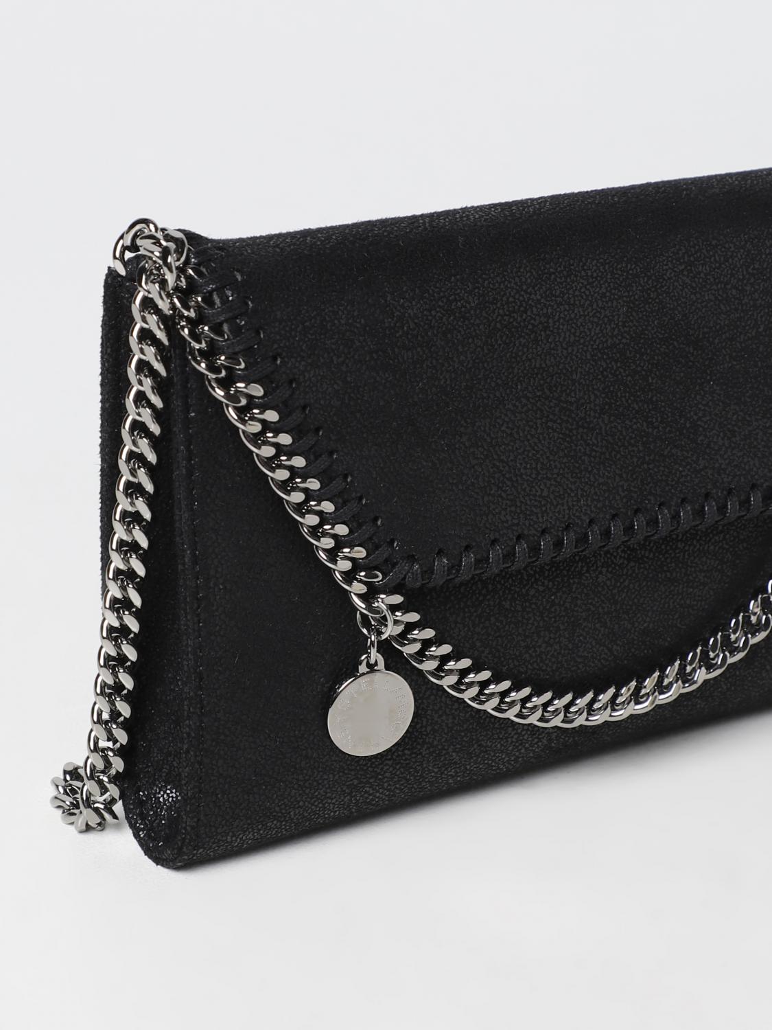 STELLA MCCARTNEY OS falabella bag in cracklè synthetic leather