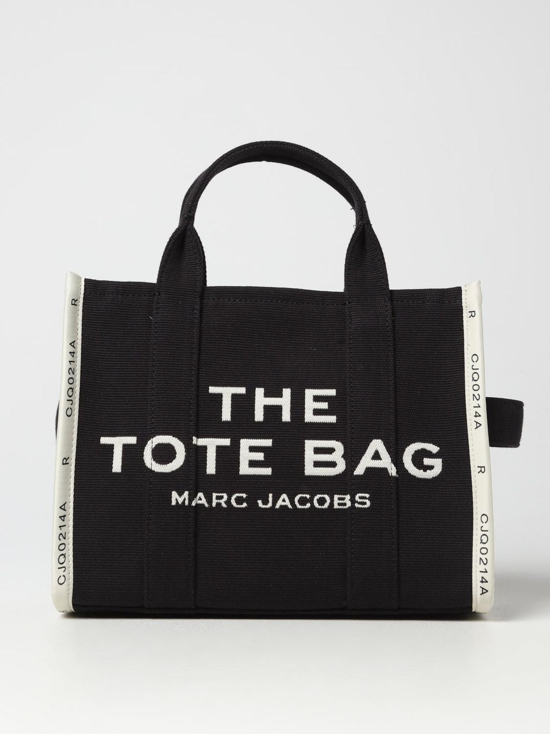 the tote bag in canvas with embroidered logo