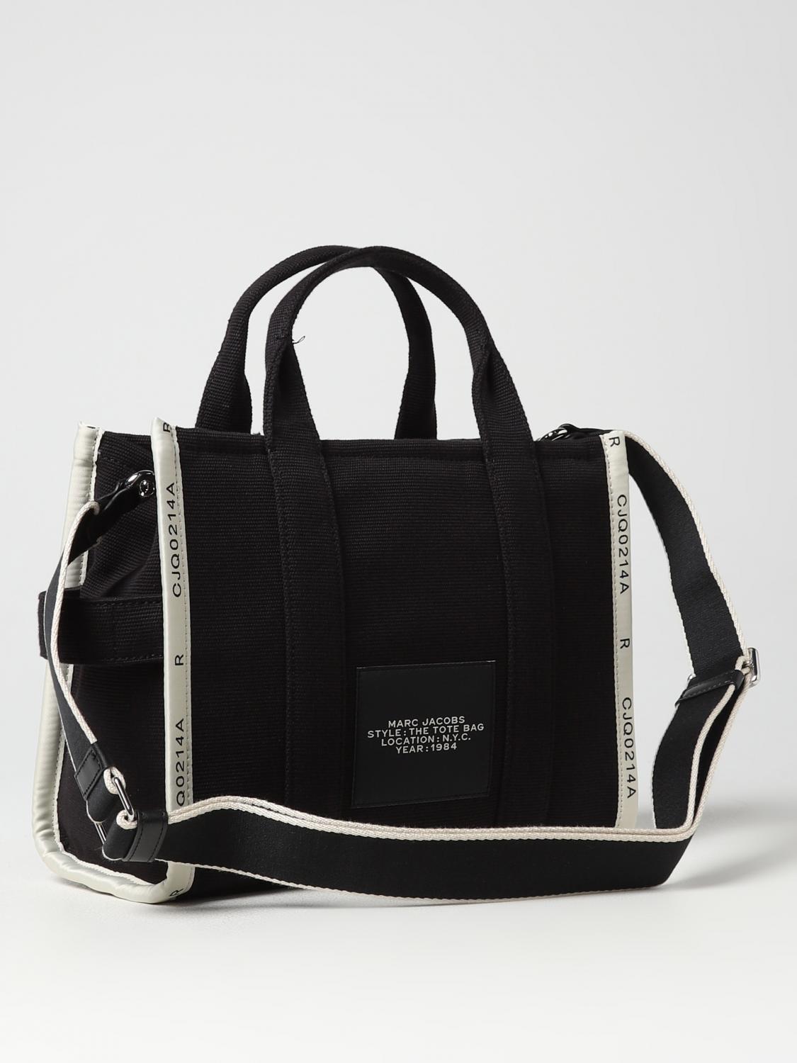 the tote bag in canvas with embroidered logo