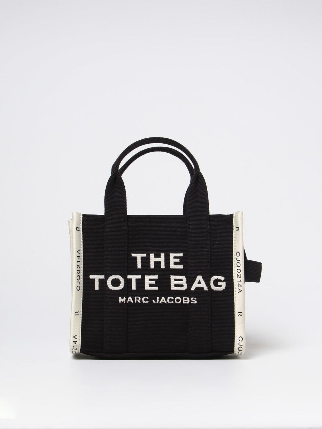 the tote bag in canvas with embroidered logo