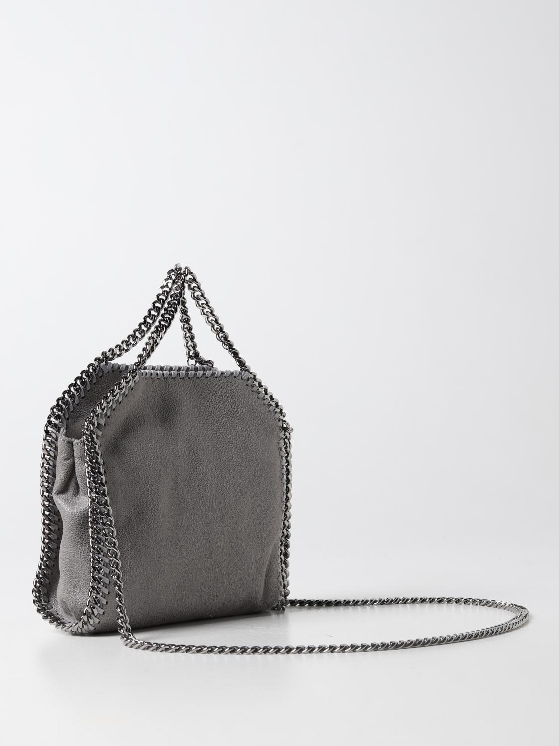STELLA MCCARTNEY OS falabella bag in cracklè synthetic leather