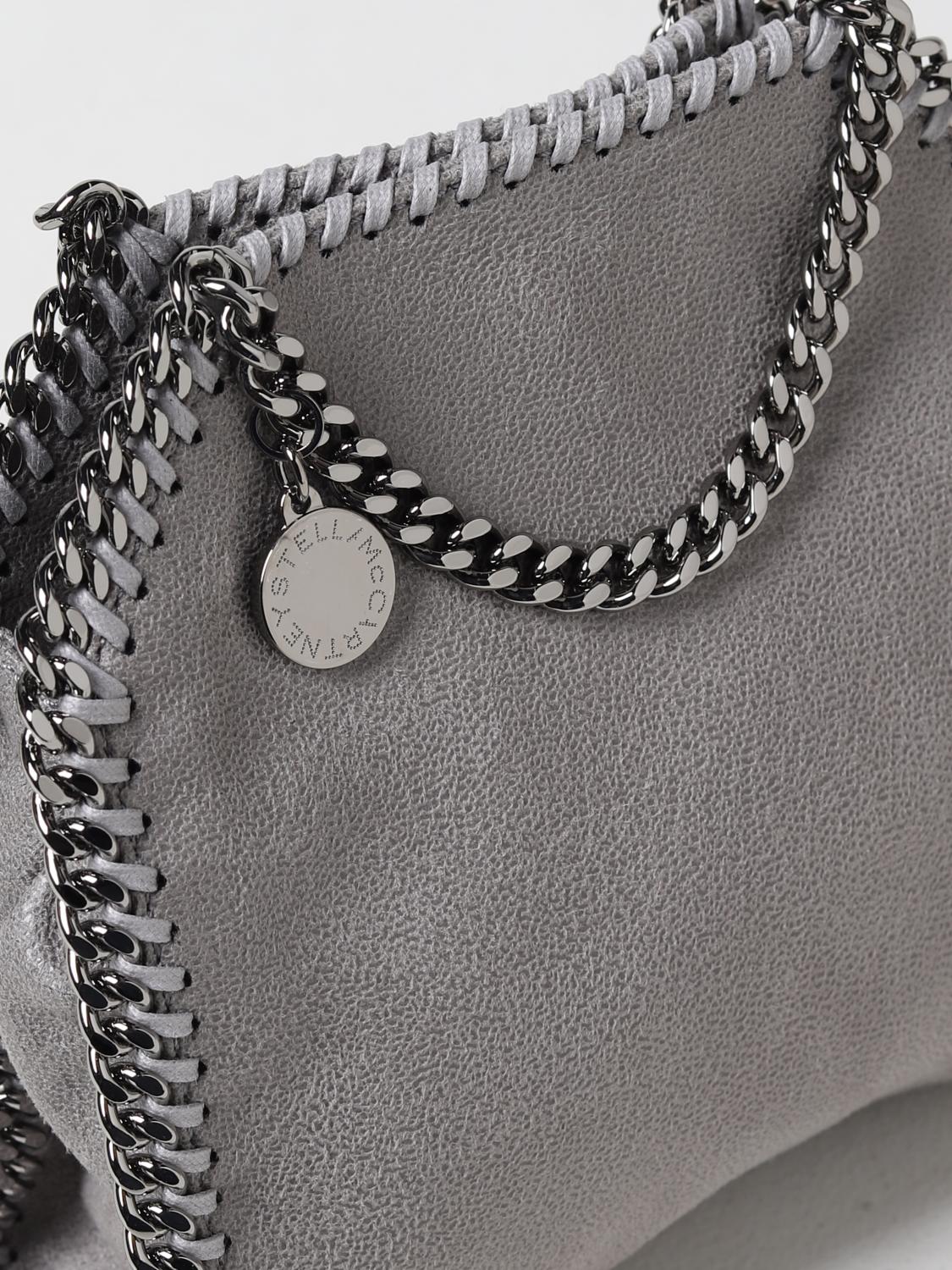 STELLA MCCARTNEY OS falabella bag in cracklè synthetic leather