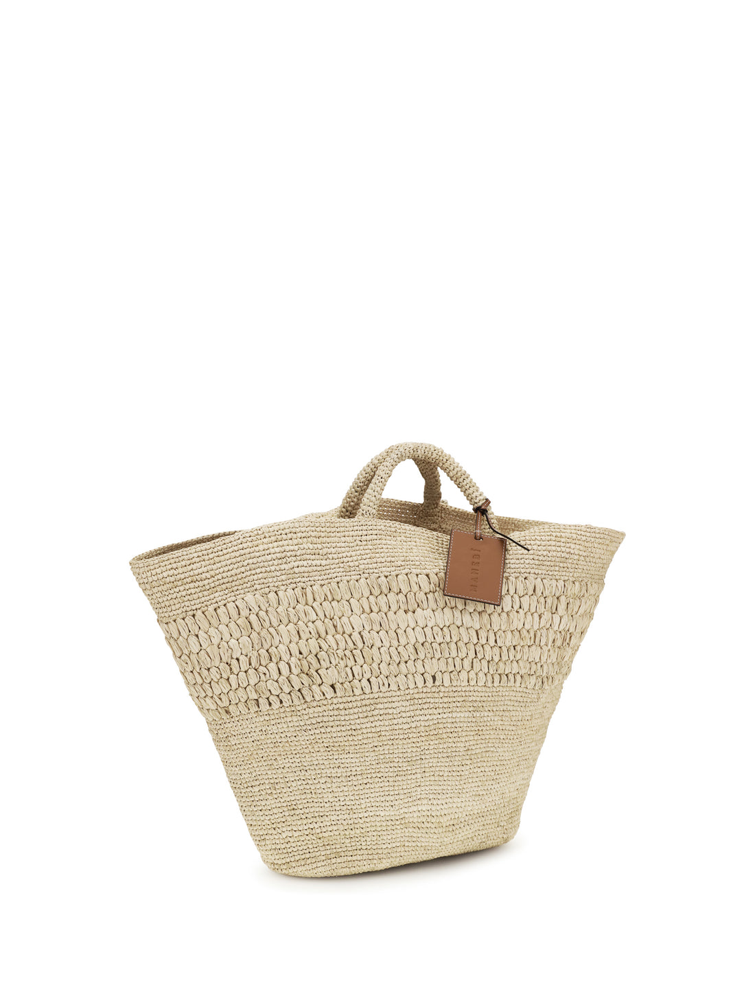 MANEBI OS fiji raffia handbag 
