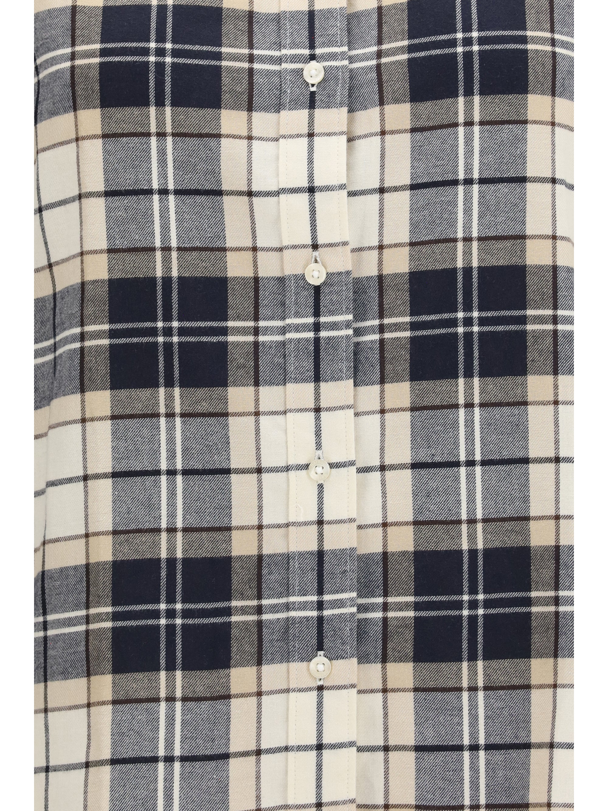elishaw check shirt