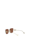 geometric metal sunglasses