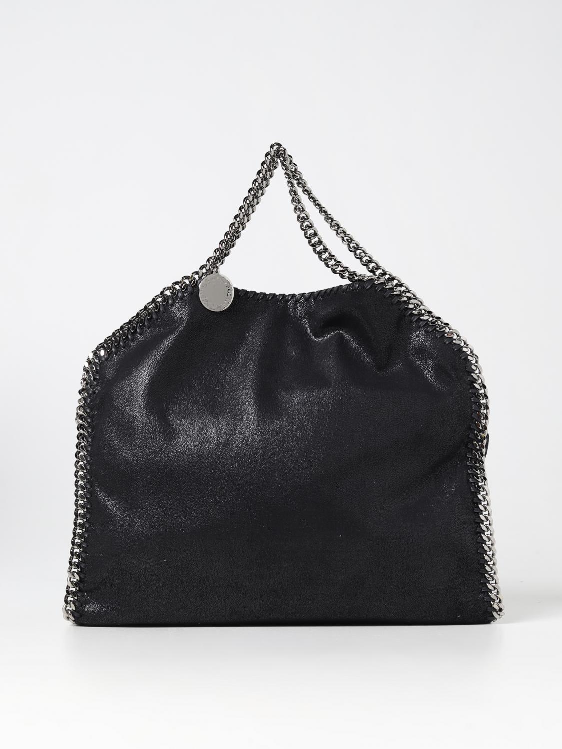 STELLA MCCARTNEY OS falabella bag in cracklè synthetic leather