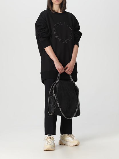 STELLA MCCARTNEY OS falabella bag in cracklè synthetic leather