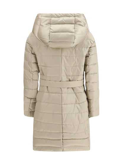 MAX MARA THE CUBE 38 puffer coat in water-repellent satin