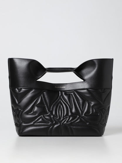 MCQUEEN OS the bow bag in quilted leather