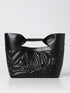 MCQUEEN OS the bow bag in quilted leather