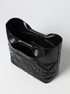 the bow bag in quilted leather