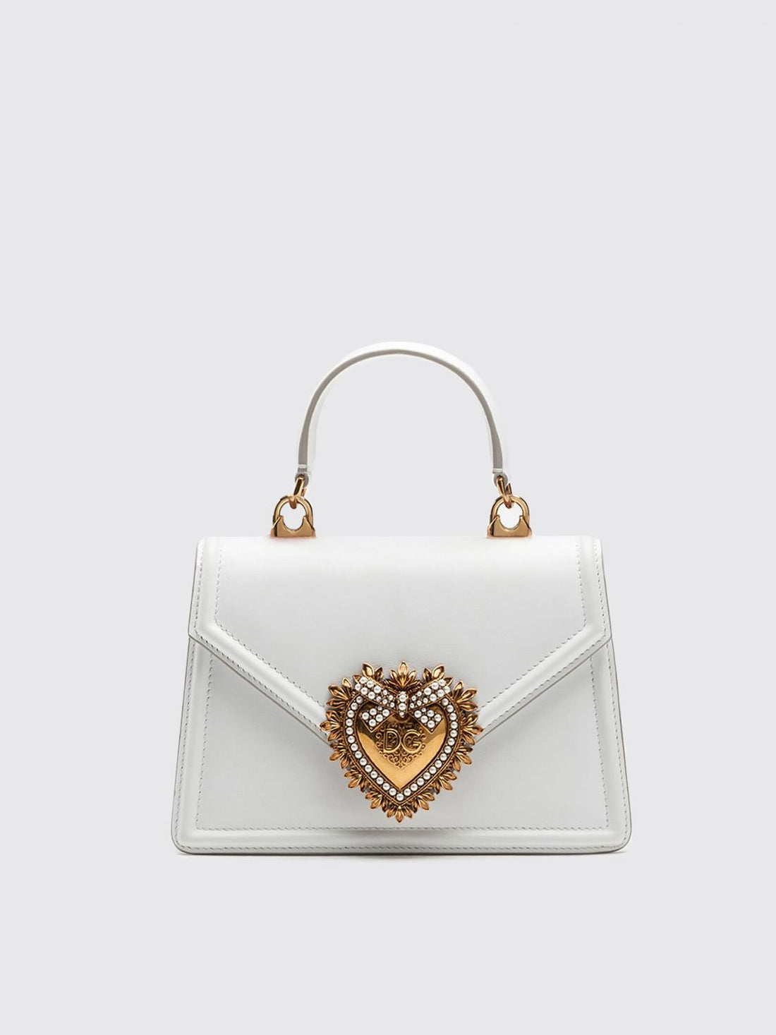 DOLCE &amp; GABBANA OS devotion bag in leather