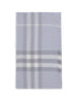 BURBERRY OS wool check wide scarf