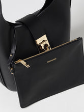 FERRAGAMO OS bag in micro grained leather