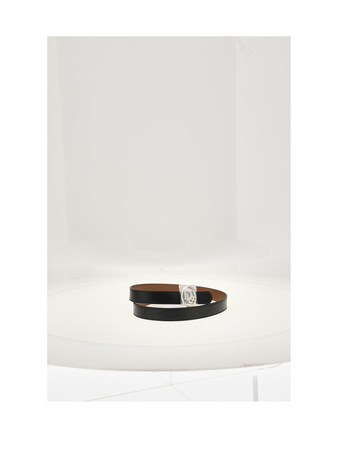 DIOR 80 oblique belt