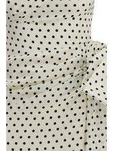 SELF-PORTRAIT 8 polka dot satin mini dress