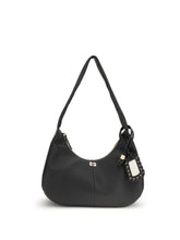 GANNI OS leather hobo shoulder bag