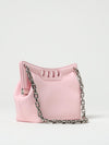 the peak leather bag with shoulder strap