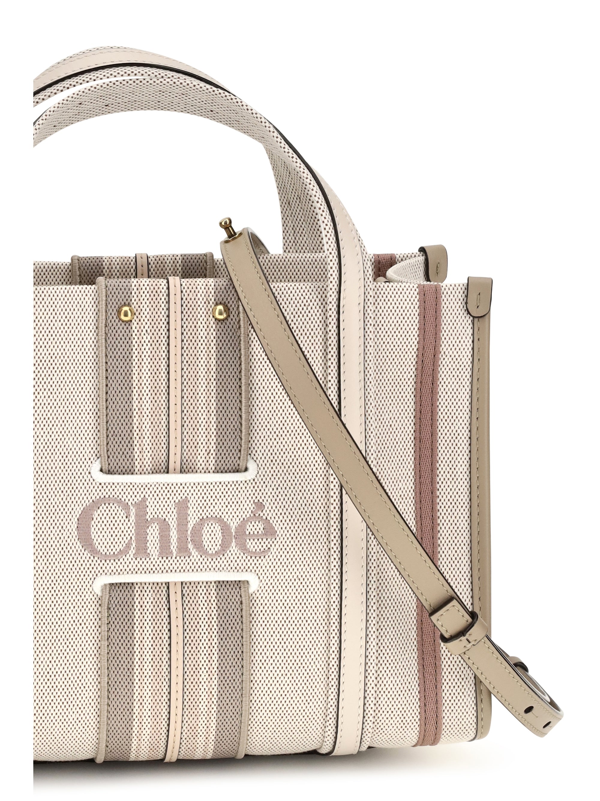 small woody loop canvas tote bag