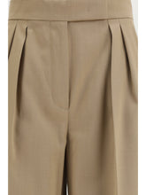 MAX MARA 40 quorum virgin wool pants
