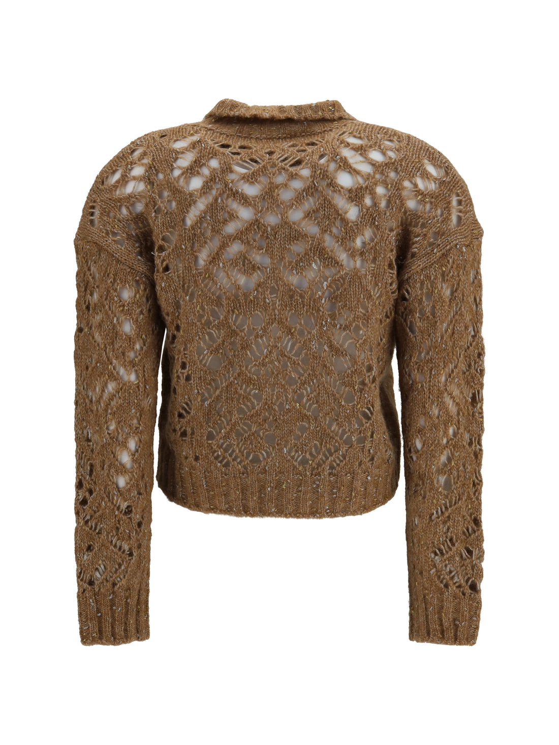 MAX MARA STUDIO L quarto openwork cardigan