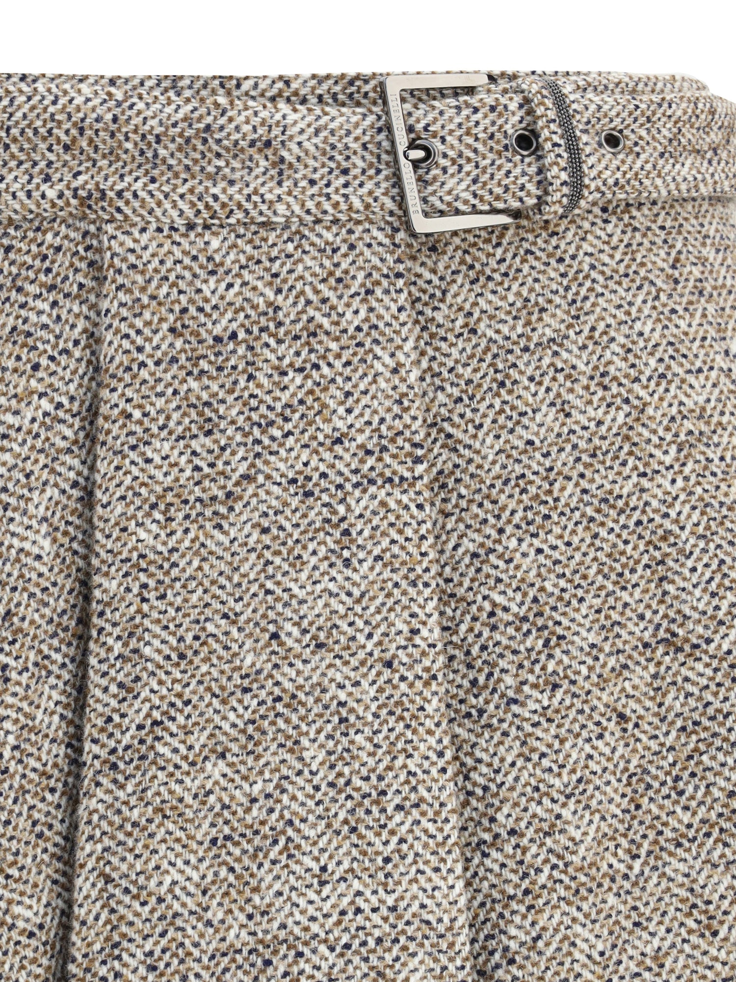 BRUNELLO CUCINELLI 40 virgin wool midi skirt