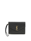 leather clutch
