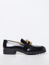 monsieur moccasins in brushed leather