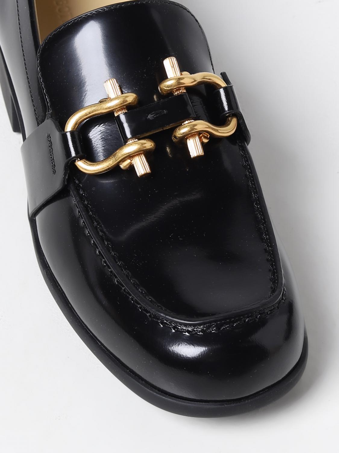 BOTTEGA VENETA 36 monsieur moccasins in brushed leather