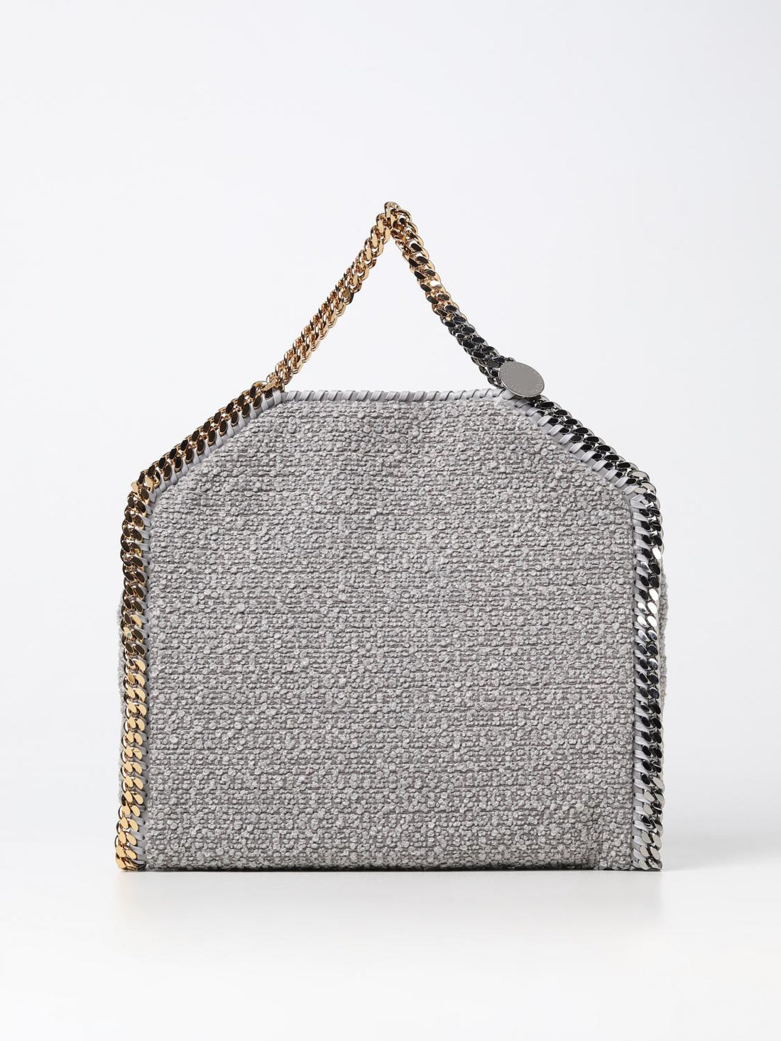 STELLA MCCARTNEY OS falabella bag in bouclé fabric