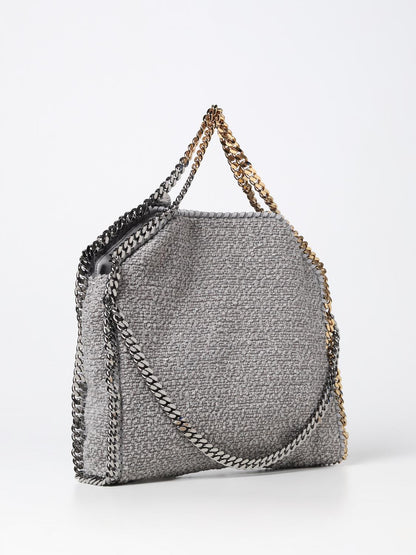 STELLA MCCARTNEY OS falabella bag in bouclé fabric