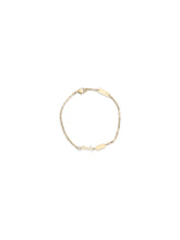 SAINT LAURENT M cassandre bracelet with charms and strass