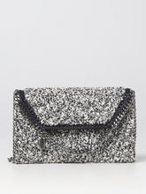 STELLA MCCARTNEY OS bag in bouclé fabric with chain link