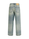 straight-leg jeans