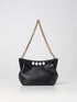 MCQUEEN OS the peak leather bag with shoulder strap