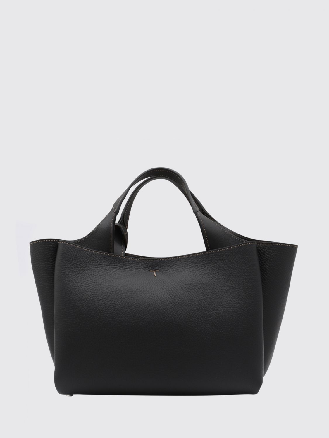 bag in grained leather
