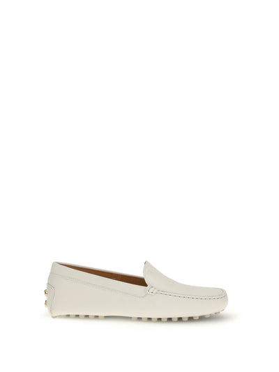 leather gommino loafers