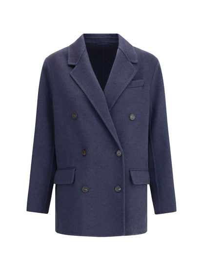 BRUNELLO CUCINELLI 42 caban jacket