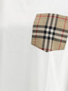 archive check pocket t-shirt